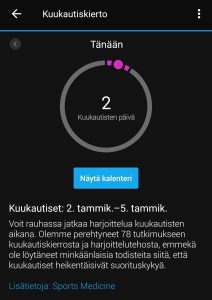 Kuukautiset ja urheilu